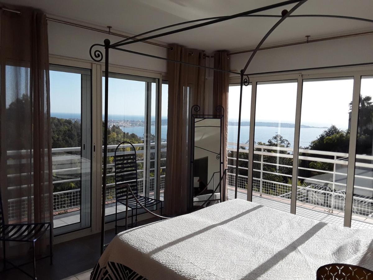 Villa Alamp#Supercannes #Golfejuan #Cannes #Mediterraneanpanoramicview #Piscine #Rooftop # Verymodern #Openliving #Closebeach #Closecapantibes Vallauris Zewnętrze zdjęcie